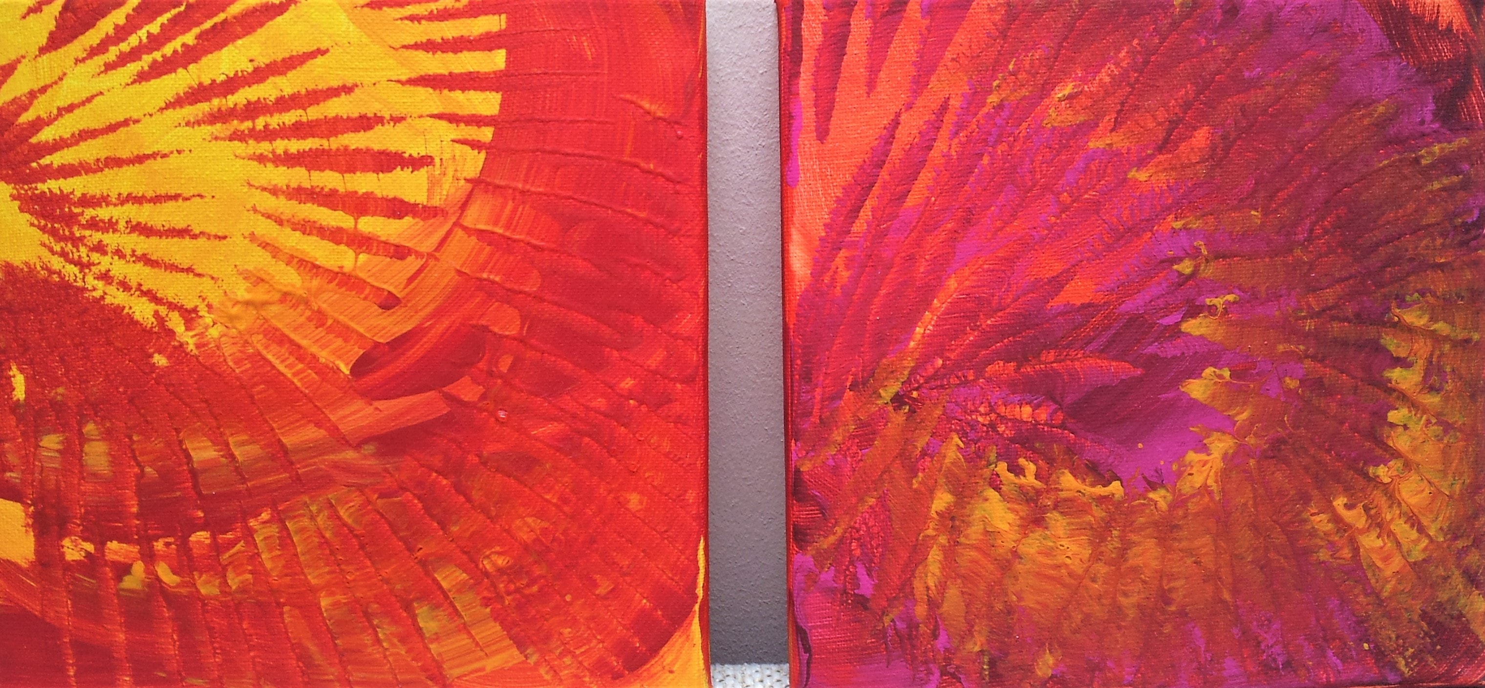 Federleicht - 20x20cm